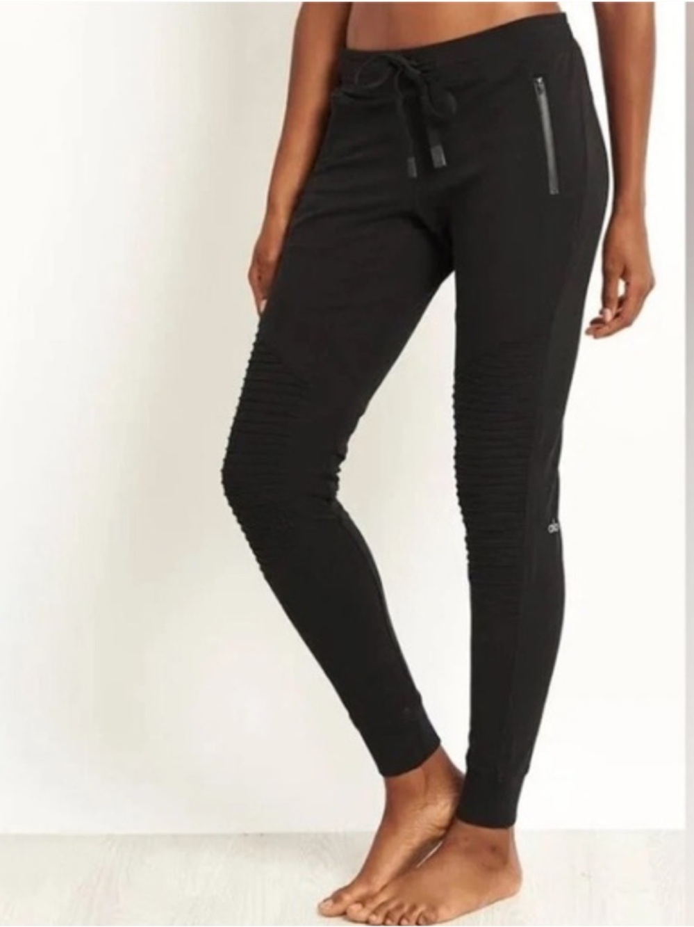 Alo Yoga Urban Moto Sweatpants Black